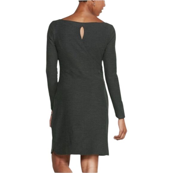 NWT Toad & Co. Gray Intermosso Modern Travel Dress Women’s Small MSRP: $99 - Picture 2 of 10